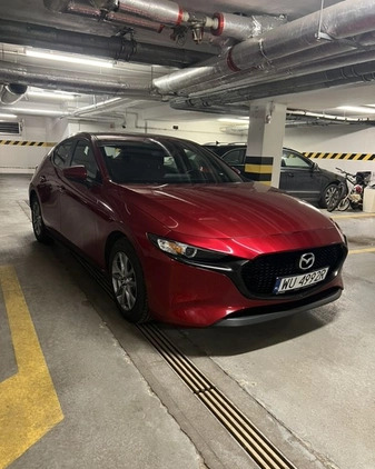 Mazda 3 cena 82000 przebieg: 34000, rok produkcji 2019 z Warszawa małe 254